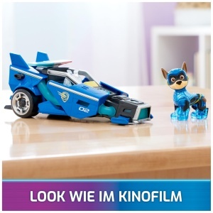 Masina de politie PAW Patrol Chase cu figurina, 17 cm, efecte de lumina si sunet - Img 2
