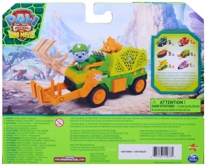 Masina de reciclare PAW PATROL Rocky cu figura Dino, 23 cm, interactiv - Img 9