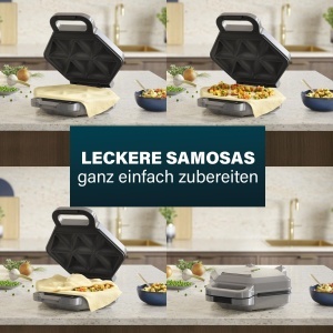 Masina de Snack-uri Princess Samosa, 700W, 10 Snacks, 24.5 cm x 19 cm - Img 3