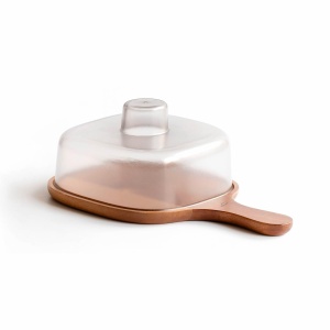 Masina de taiat branza Lacor 62004, din lemn de acacia, BPA-free, 21.5 x 18.5 cm