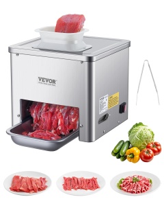 Masina de taiat carne VEVOR DGQ-32B 550W lame din inox 35mm grosime