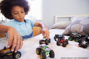 Masina de Teren Hot Wheels Monster Trucks FYJ44, 164, cu Roti Mari si Accesorii Bonus - Img 4