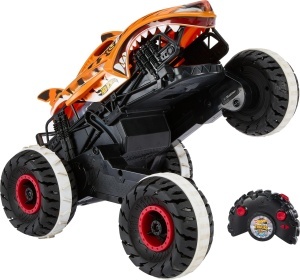Masina de teren radio-controlata Hot Wheels Monster Trucks Tiger Shark, 115, 9.7 kmh