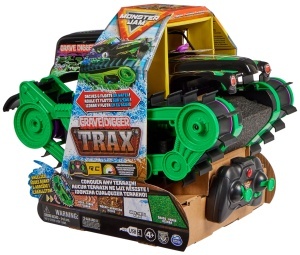Masina de teren RC Monster Jam Grave Digger Trax, 115, all-terrain, pentru copii - Img 10