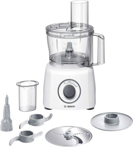 Masina de tocat Bosch MultiTalent 3 MCM3100W, 800W, 2.3L, alba