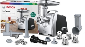 Masina de tocat carne Bosch MFW68660, 2200 W, 4.3 kgmin, argintiu - Img 3