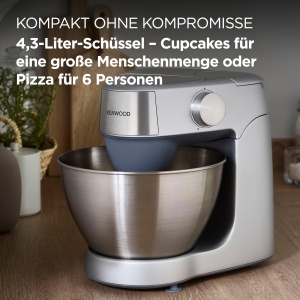 Masina de tocat Kenwood Prospero KHC29A.R0SI, 4.3 L, 1000W, Argintie - Img 2