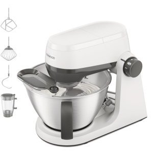 Masina de tocat si mixer Kenwood Multi Tasker KHC30.040WH, 1000W, 4.3L, Alb