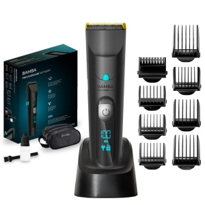 Masina de tuns Cecotec Bamba PrecisionCare, inox, acumulator litiu, 120 min