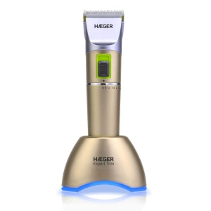 Masina de Tuns HAEGER EXPERT TRIM cu Statie de Incasare, Design Ergonomic, 4 Piepteni