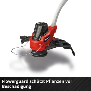 Masina de tuns iarba cu acumulator Einhell GE-CT 18/33 Li E-Solo Power X-Change (18 V, latime de taiere 33 cm, Flowerguard, varf automat, inclusiv bobina de fir, fara baterie) - Img 7