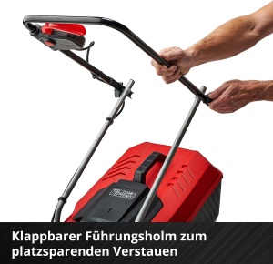 Masina de tuns iarba Einhell GE-CM 1830 Li Kit 18V Brushless 25L 30 cm - Img 8