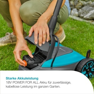 Masina de tuns iarba GARDENA HandyMower 2218V, compacta, pentru suprafete de pana la 50 m - Img 6