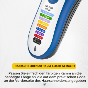 Masina de tuns Wahl Color Pro 3-in-1, cablata si cordless, 60 min autonomie - Img 4