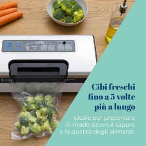 Masina de vidat LAICA VT3220, putere 20 lmin, 2 role incluse - Img 4