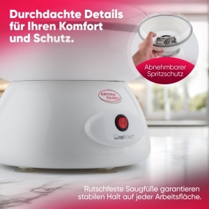 Masina de Zahar Vata Clatronic ZWM 3478, 500W, Alb, Capacitate 27 cm - Img 5