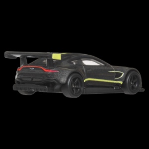 Masina Die-Cast Hot Wheels Aston Martin Vantage GTE 164 cu Roti Real Riders - Img 5