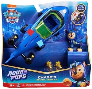Masinuta Spin Master PAW Patrol Aqua Pups cu Chase si Design de Rechin 23 cm - Img 10