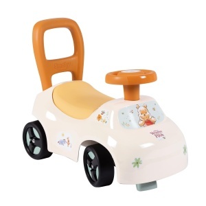 Masinuta Winnie Puuh 2-in-1 pentru copii - Rutscher si Lauflernwagen cu lenker, 10 luni - Img 1