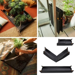 Matte de Umtopire Fiskars, Faltabila, 82,5 x 44,5 cm, Neagra - Img 2