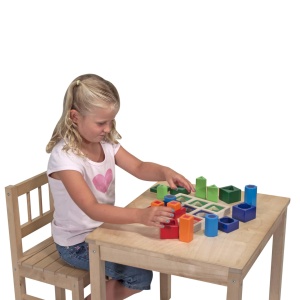 Melissa & Doug 10582 & Doug Kit de sortare pentru forme consecutive (jucarii din lemn) - Img 4