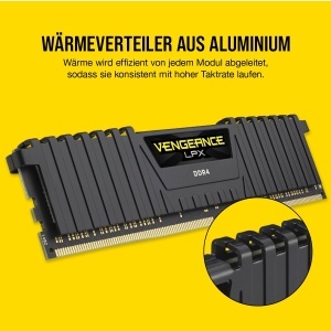 Memorie RAM DDR4 Corsair Vengeance LPX 32GB (2x16GB) 3200MHz Neagra - Img 4