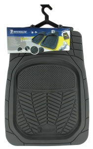 MICHELIN 009079 Covorase frontale din cauciuc, 3D, set de 2, negru - Img 3