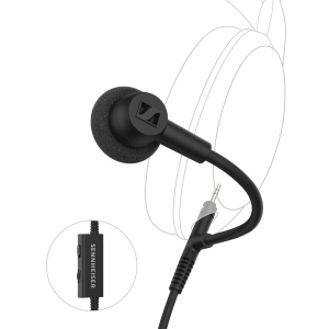 Microfon Ansteck Sennheiser HD 500 BAM cu Noise Cancelling, Negru