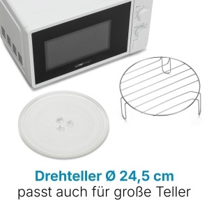 Microunde Clatronic MW 791 Alb 700W Timer 20L - Img 4