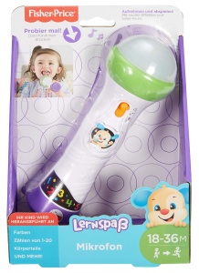 Mikrofon de invatare Fisher-Price FBP32 cu lumini colorate, pentru 18 luni - Img 8