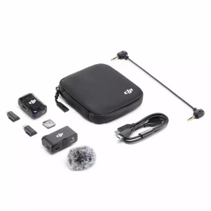 Mikrofon wireless DJI Mic 2, 1 transmitter 1 receptor, 250 m raza, negru - Img 4