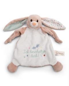 Minge de plus NICI Hase Fjella 25x25cm - roz - Jucarie de plus pentru bebelusi