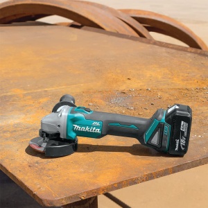 Mini-amoladora Makita DGA454Z, 18V, 115 mm, fara acumulator si incarcator - Img 9