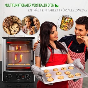 Mini Cuptor Electric NutriChef 23L cu Rotisor, Functie Grill si Timer - Img 7