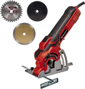 Mini fierastrau circular Einhell TC-CS 89 600W adancime taiere 27 mm lama TCT ghidaj paralel