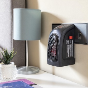 Mini incalzitor portabil Heatpod InnovaGoods 400 W design compact termostat si timer - Img 4