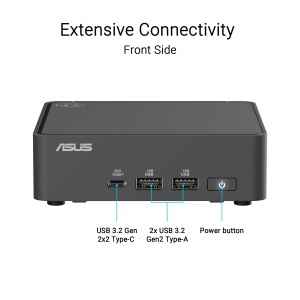 Mini PC ASUS NUC 15 Pro Plus RNUC15CRSU900002, Intel Core i9, WiFi 7, Alb - Img 3