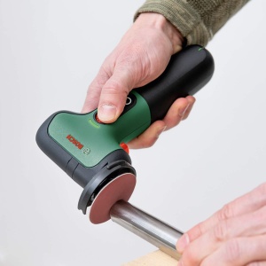 Mini polizor unghiular Bosch EasyCut&Grind (Separati lemnul (busteni), plasticul, cartonul si metalul; baterie de 2,0 Ah; 7,2 volti; in cutie) - Img 4
