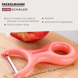Mini Schaler Fackelmann, Ergonomic, Culoare Roz, Inox Rezistent - Img 2