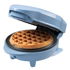 Mini Waffeleisen Bestron AMW500B, 550W, Antihaft, Culoare Albastra