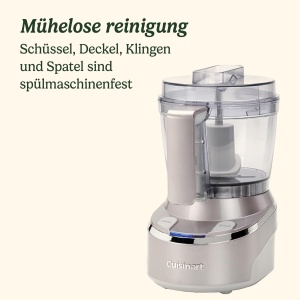 Mini Zerkleinerer Cuisinart Cordless Pro, 900 ml, Cablu USB, 2h Incarcare - Img 6