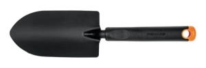 Mistrie cu flori Fiskars, pentru pardoseli dure, lungime 30 cm, cap din otel durabil/maner din plastic, negru/portocaliu, ergo, 1027017 - Img 5