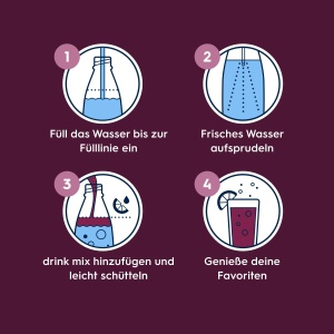 Mix pentru bauturi Sodastream Himbeere fara zahar, 4 x 440 ml - Img 5