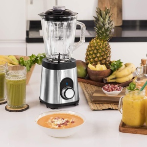 Mixer Cecotec Glas Power Schwarz Titan 1000 INOX 1000W 15L Negru - Img 4