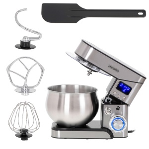 Mixer de Alimente Mesko MS 4228, 2000W, 5L, Argintiu