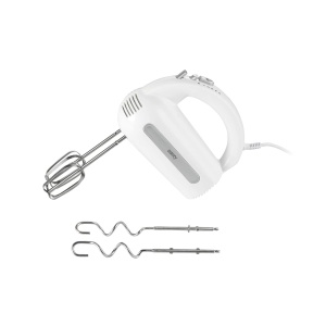 Mixer de mana Camry CR 4213 600W 5 viteze bol rotativ alb - Img 5