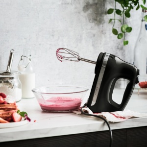 Mixer de mana KitchenAid 5KHM5110EOB, 5 viteze, negru - Img 2