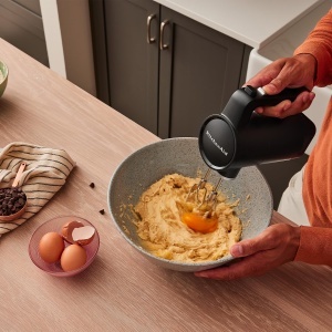 Mixer de mana KitchenAid Go 5KHMR700BM fara fir 7 viteze negru - Img 4