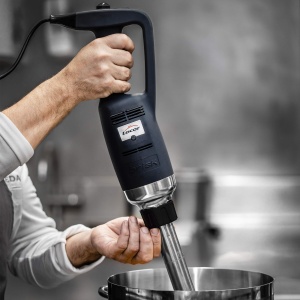 Mixer de mana LACOR Brisk, tocator profesional, brate interschimbabile, viteza variabila 4.000 - 16.000 rpm, maner ergonomic, putere: 500 W, 50 cm, otel inoxidabil, 500 W, otel - Img 6