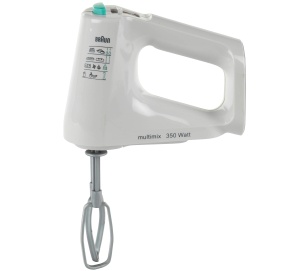 Mixer de mana pentru copii Theo Klein 9623, design Braun, cu functii sigure si abtibilduri detasabile
